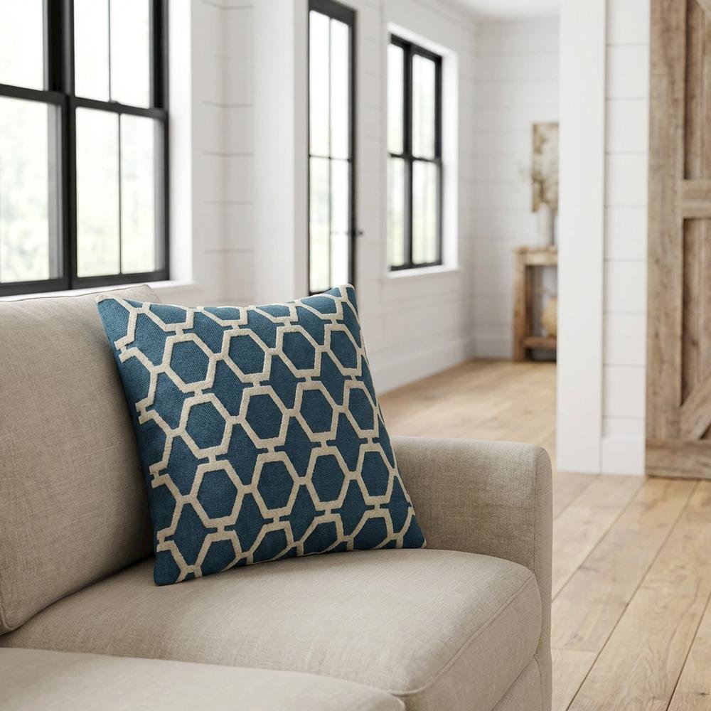 Sundance Gilbert 21" Square Throw Pillow - Juniper