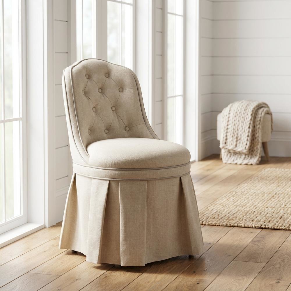 Villa Cherie Tufted Vanity Chair