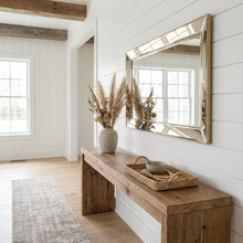 Madison Small Mirror - Glistening Gold