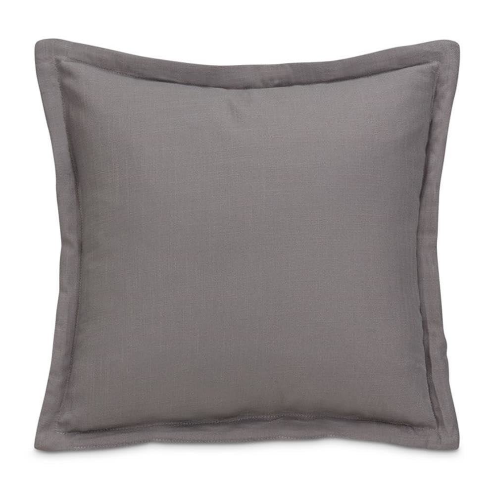 Moonbeam Mamba 20" Flange Pillow, Set of 2 - Graphite