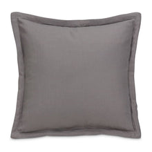 Moonbeam Mamba 20" Flange Pillow, Set of 2 - Graphite