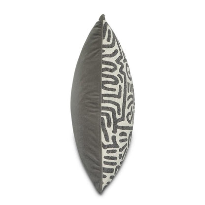 Explorer Halsey 19" Square Pillow, Set of 2 - Slate