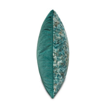 Renue Tatum 19" Velvet Throw Pillow, Set of 2 - Juniper Teal