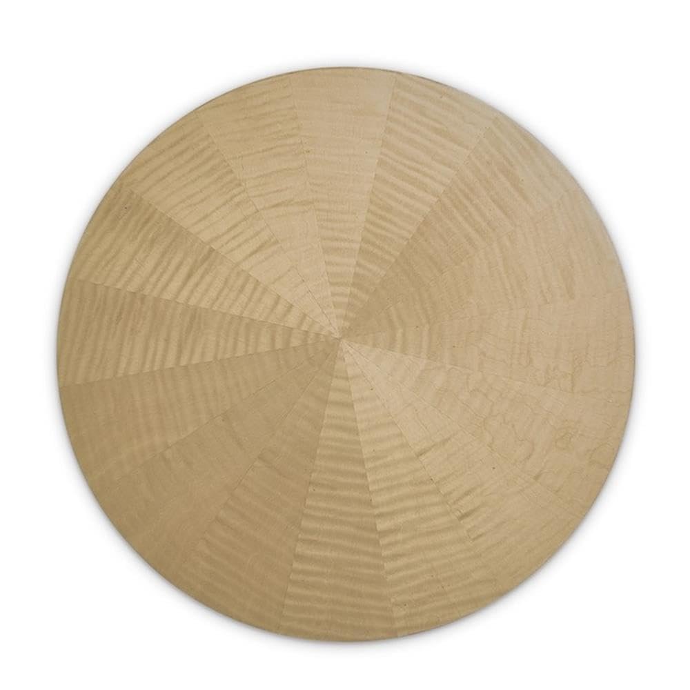 Malibu Crest Round Pedestal Tea Table - Chardonnay