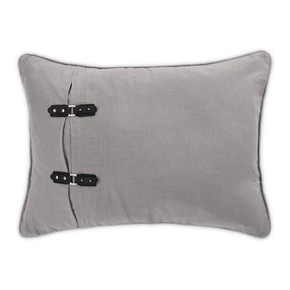 Fusion 7 Pc Queen Duvet Set - Gray
