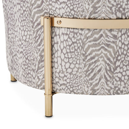 Lisbon Accent Chair - Opal/Gold