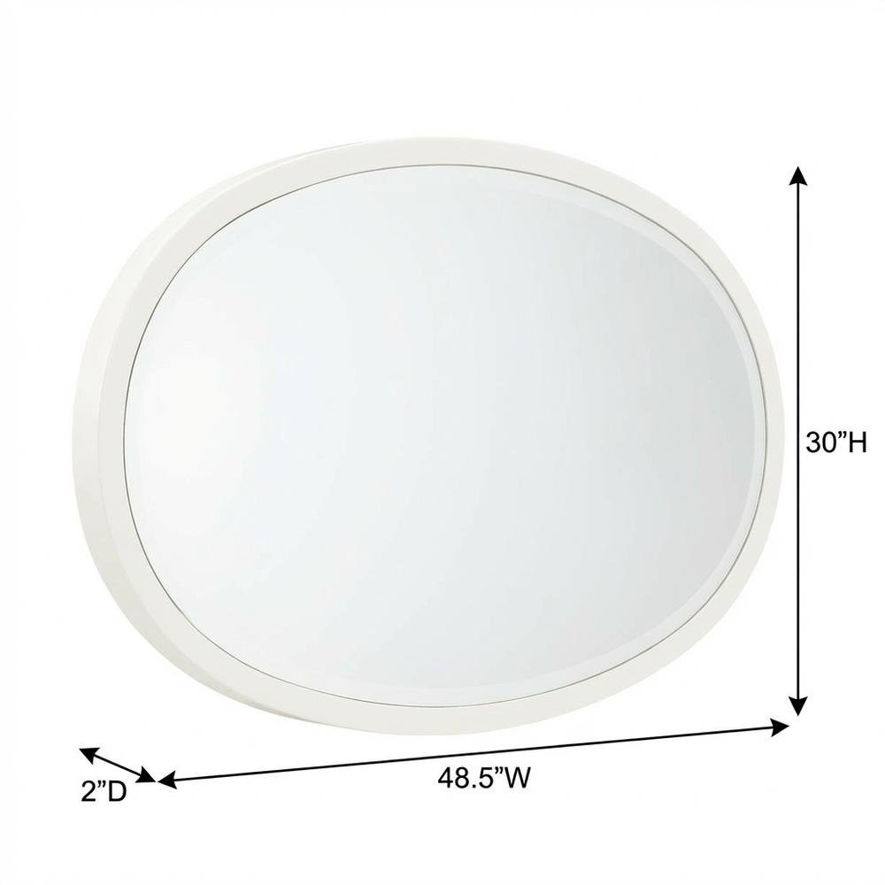 La Marisia Wall Mirror - Creamy Pearl