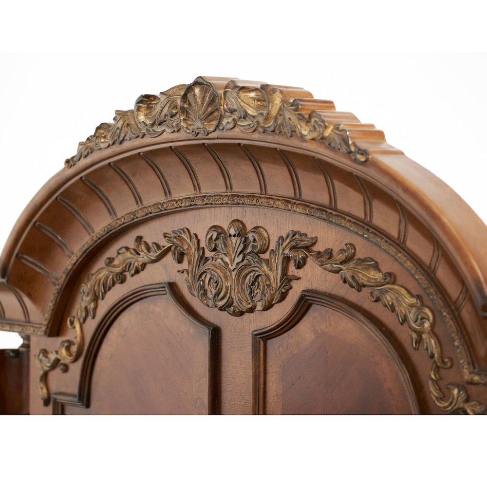 Villa Valencia Cal. King Poster Bed - Classic Chestnut