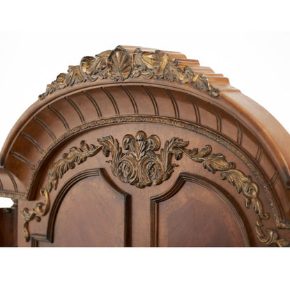 Villa Valencia Cal. King Poster Bed - Classic Chestnut