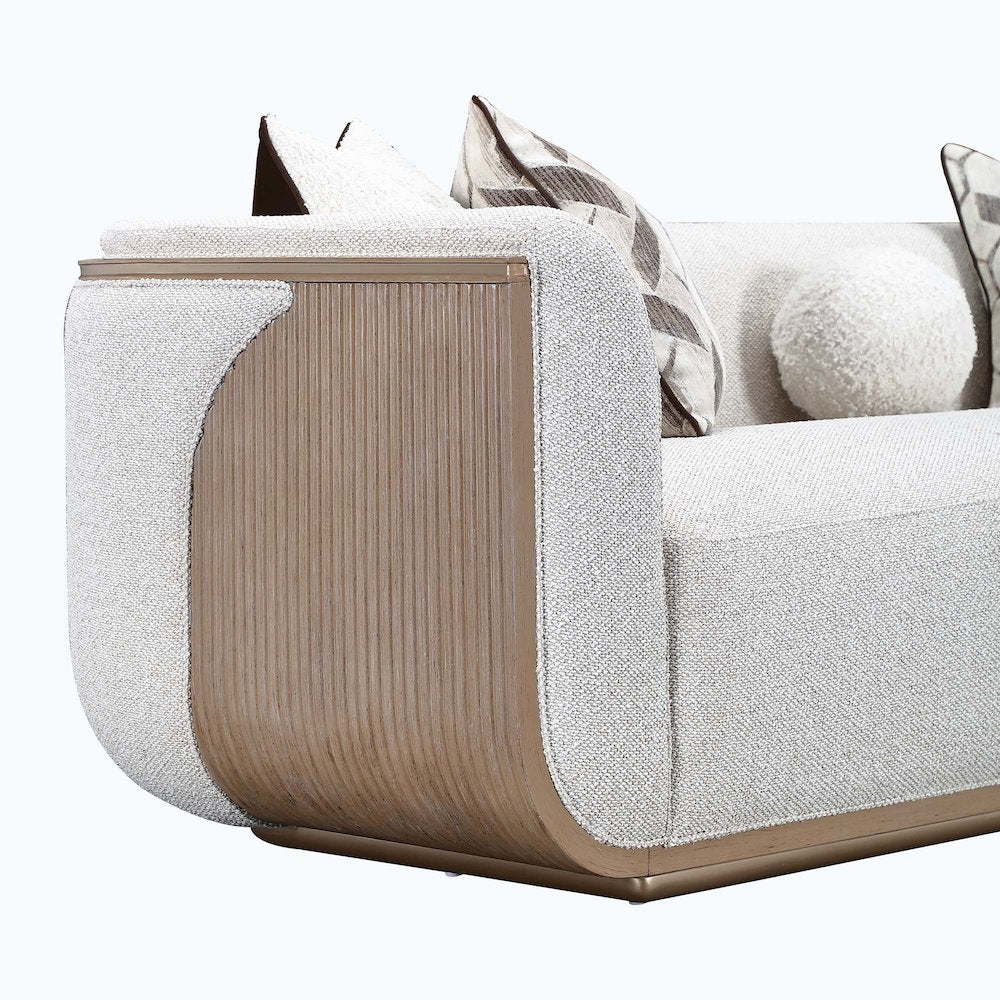 West Kensington Sofa - Buff/Seal Salt Caramel