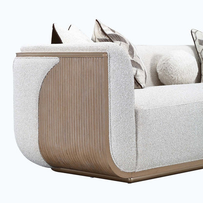 West Kensington Sofa - Buff/Seal Salt Caramel