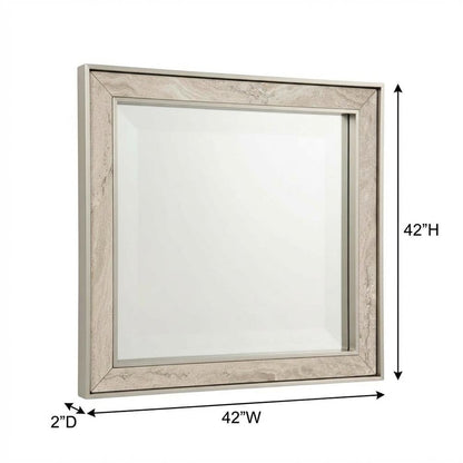 Lotus Bay Mirror - Sand