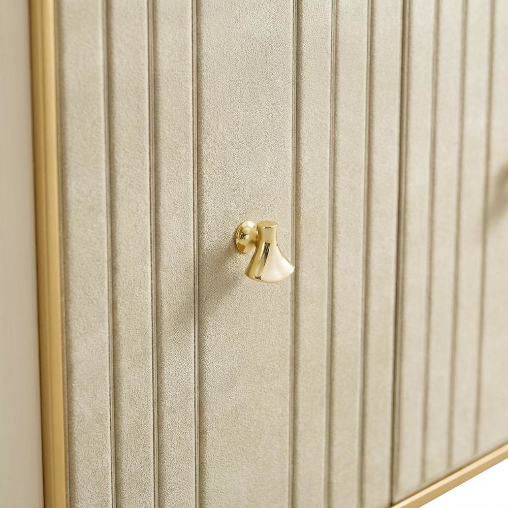 Scotts Square Sideboard with Wall Mirror - Light Champagne