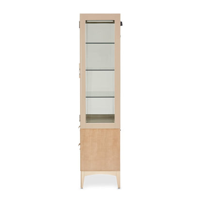 Malibu Crest Display Cabinet - Chardonnay