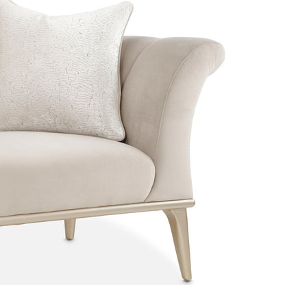 Yvette Chair and a Half - Porcini/Medium Champagne