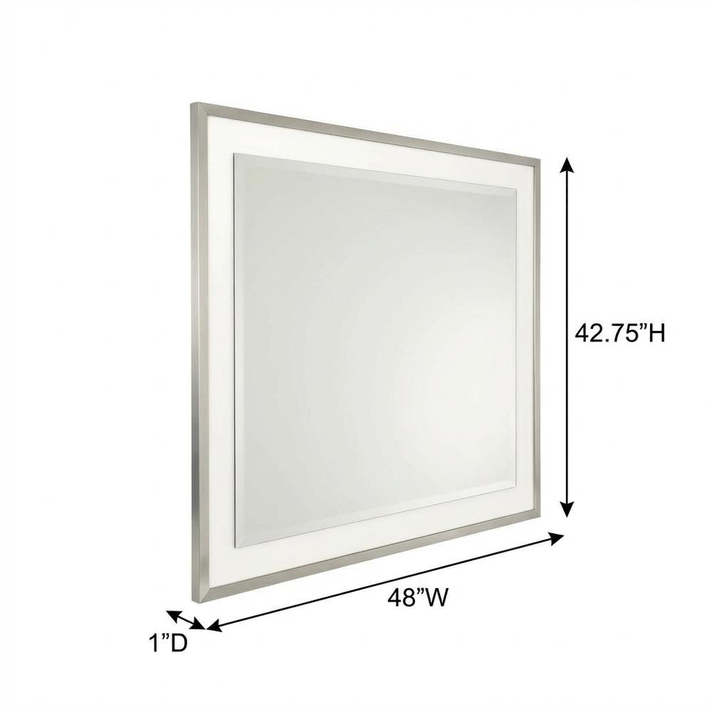 Marquee Wall Mirror - Cloud White