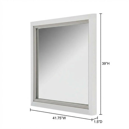 Sky Tower Wall Mirror - Cloud White