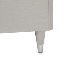 Eclipse Queen Upholstered Bed with LED Lights - Moonlight