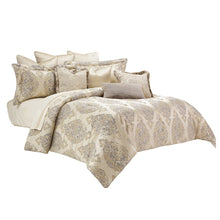 Bennett 10-Piece King Comforter Set - Champagne