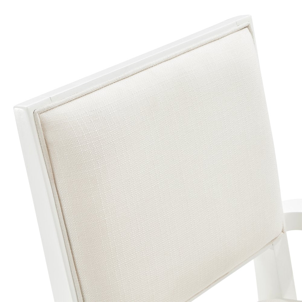 Palm Gate Arm Chair - Cloud White Set of 2