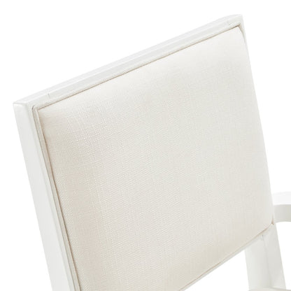 Palm Gate Arm Chair - Cloud White Set of 2