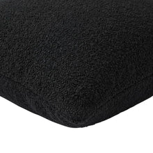 Shepard 21" Square Throw Pillow, Set of 2 - Black