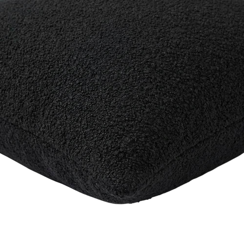 Shepard 21" Square Throw Pillow, Set of 2 - Black