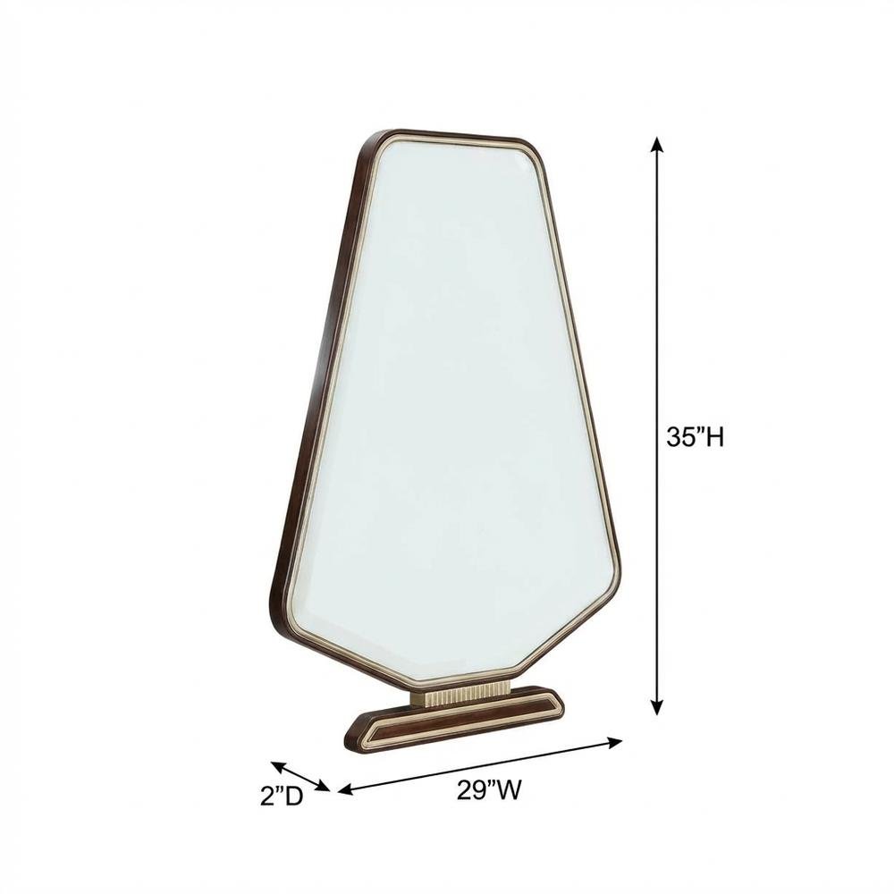 Houston Vanity Mirror - Walnut