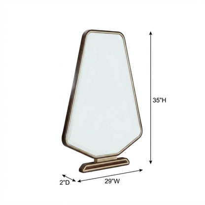 Houston Vanity Mirror - Walnut