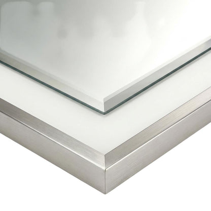 Marquee Wall Mirror - Cloud White