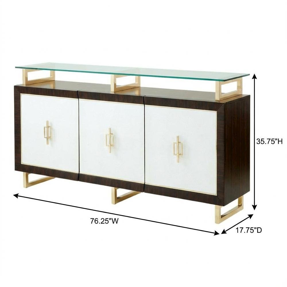 Belmont Place Sideboard - Espresso