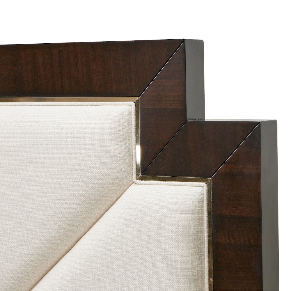 Belmont Place Queen Upholstered Bed - Espresso