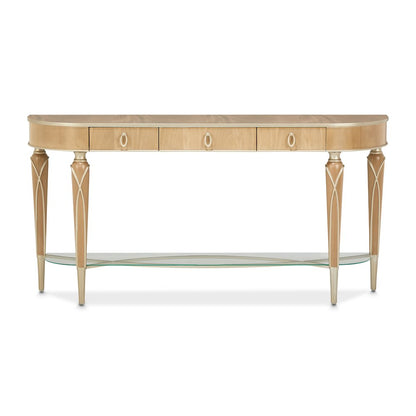Villa Cherie Console Table - Caramel