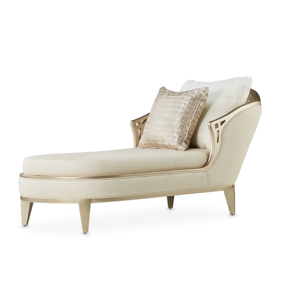 Villa Cherie Chaise - Pearl/Caramel