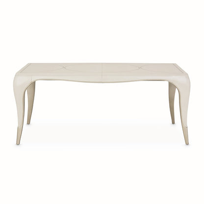 London Place Rectangular Dining Table - Creamy Pearl