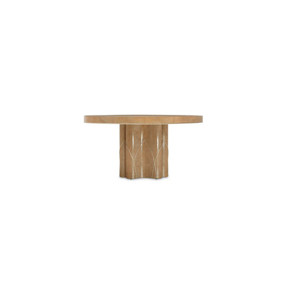 Villa Cherie Round Dining Table - Caramel