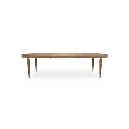 Villa Cherie Oval Dining Table - Caramel