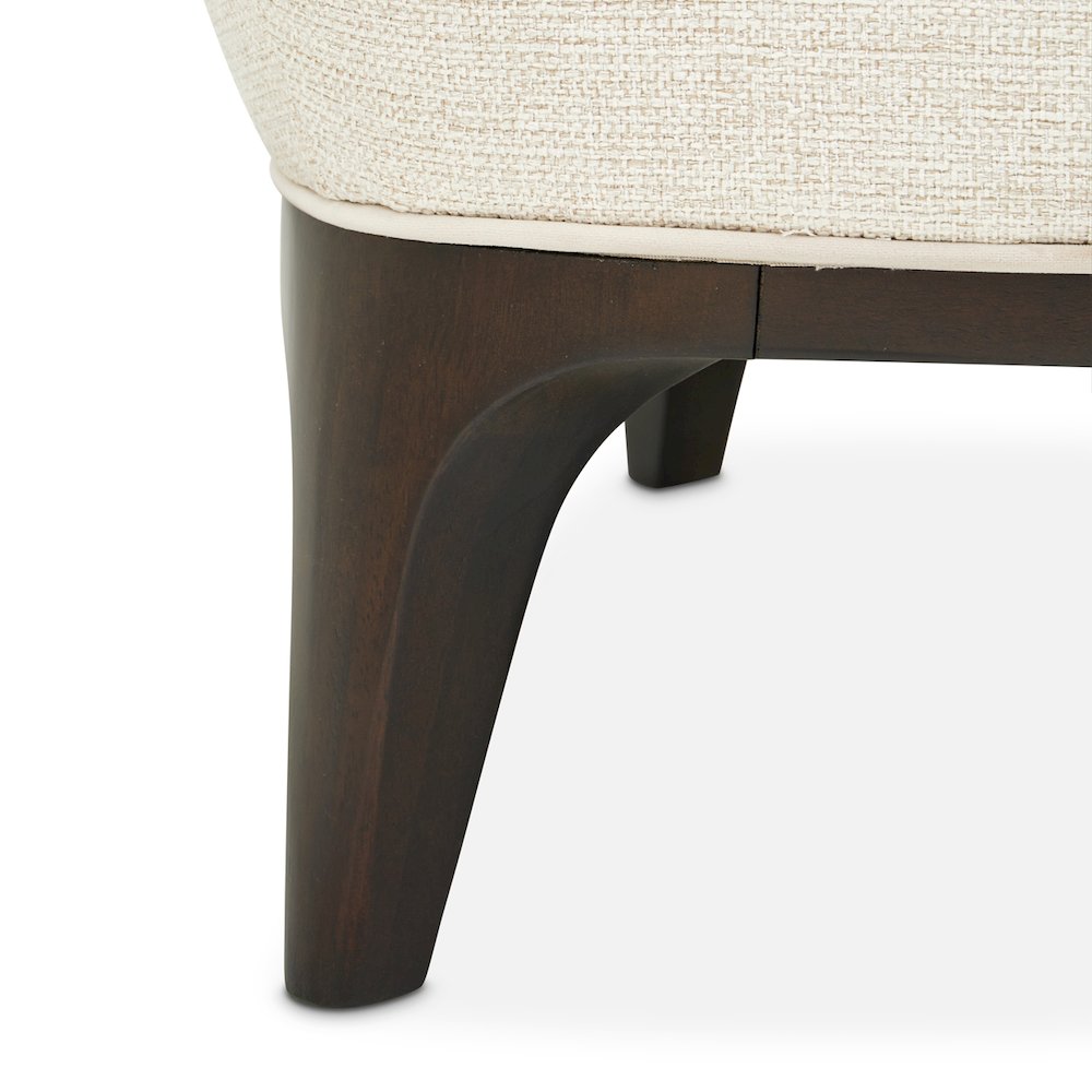 Paris Chic Accent Chair - Cremini/Espresso