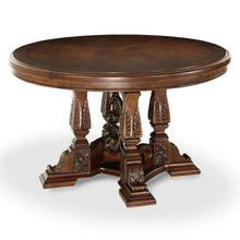 Windsor Court Round Dining Table - Vintage Fruitwood