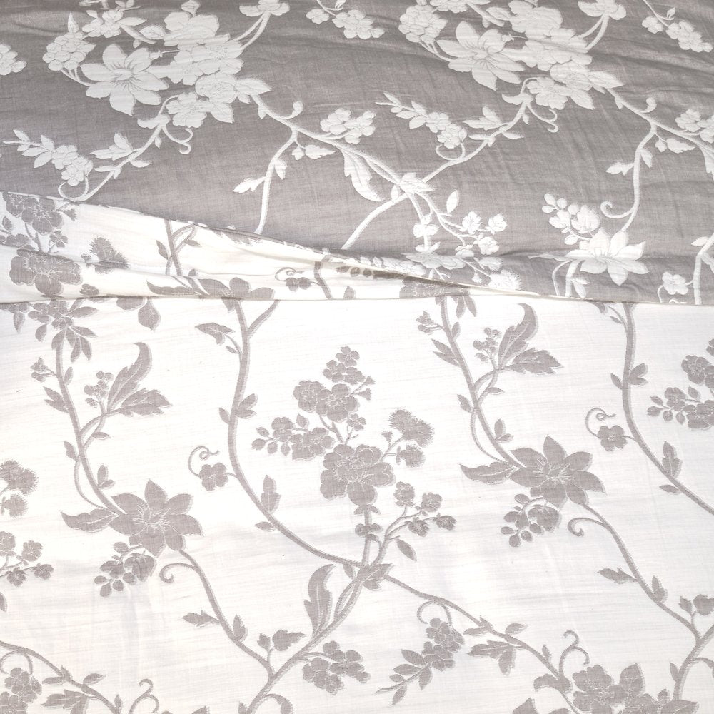 Mika 5-Piece Queen Duvet Set - Dove
