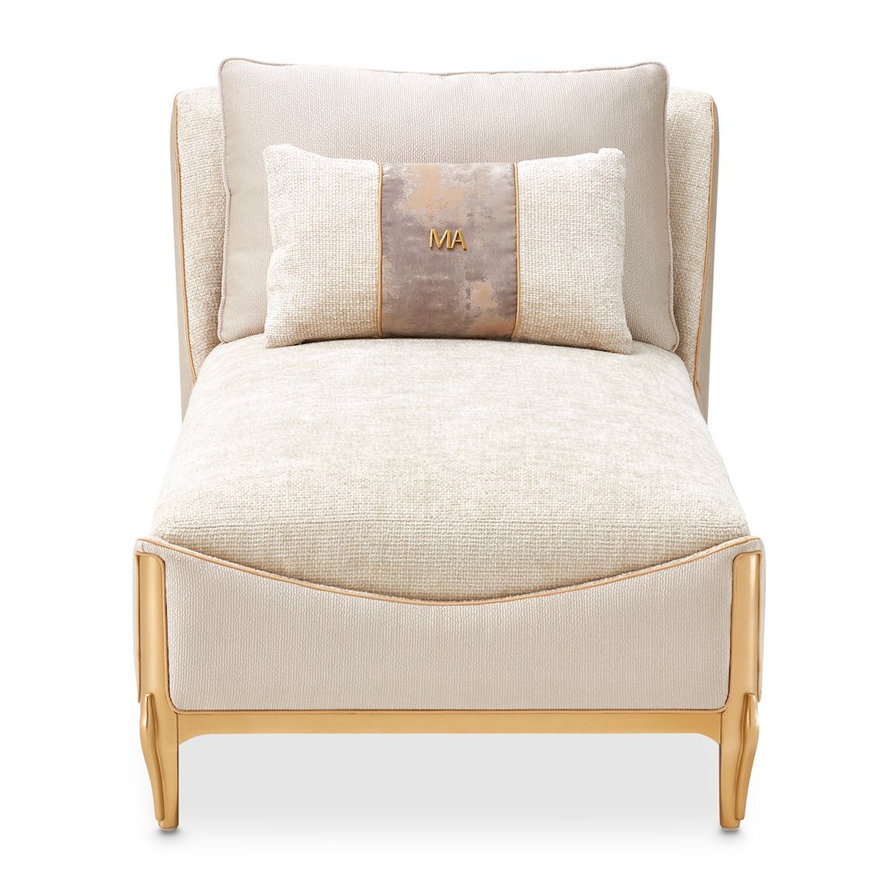 La Terrazza Chaise - Cappuccino/Light Champagne