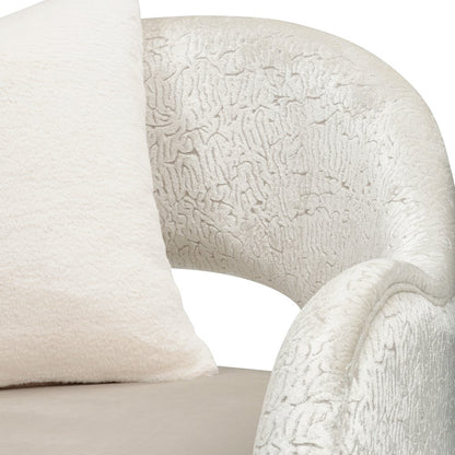 Yvette Accent Chair - Porcini/Medium Champagne