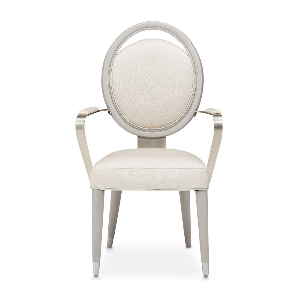Eclipse Dining Arm Chair - Moonlight Gray Set of 2