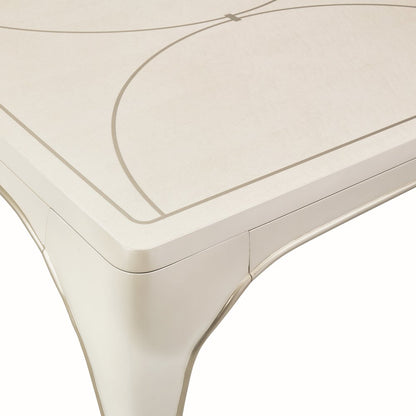 London Place Rectangular Dining Table - Creamy Pearl