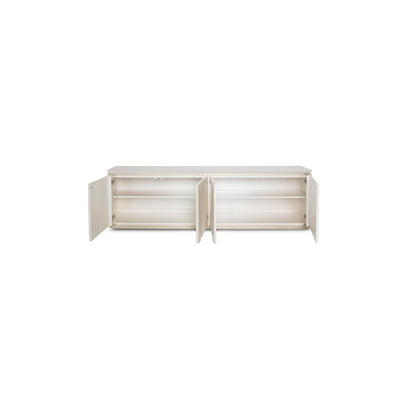 London Place Media Cabinet - Creamy Pearl
