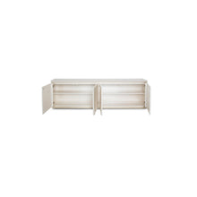 London Place Media Cabinet - Creamy Pearl