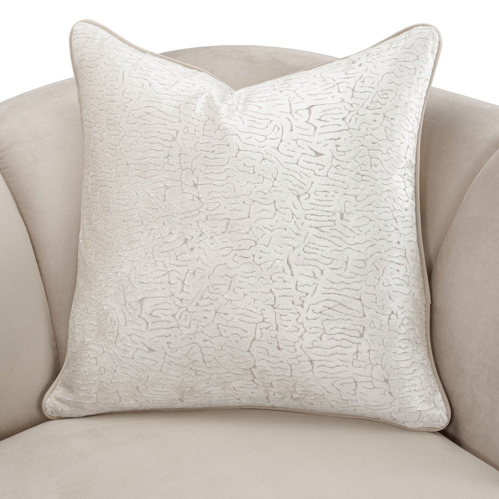 Yvette Chair and a Half - Porcini/Medium Champagne