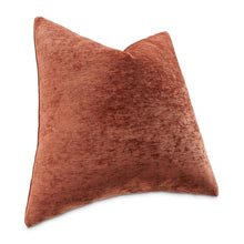 The Smith 20" Square Chenille Pillow, Set of 2 - Sienna