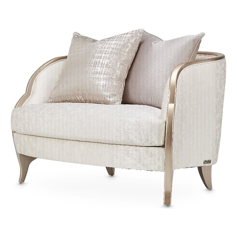 Malibu Crest Chair and Half - Cloud White/Chardonnay