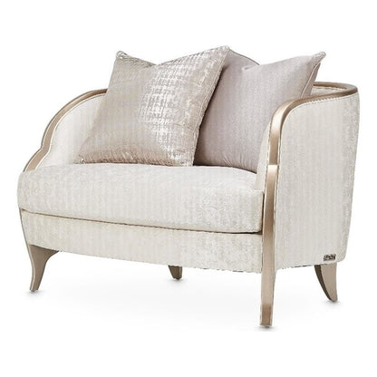 Malibu Crest Chair and Half - Cloud White/Chardonnay